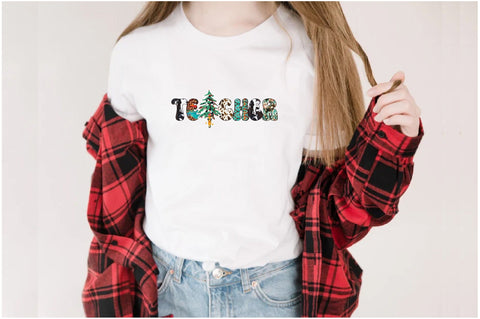 Teacher Christmas Sublimation Sublimation Jagonath Roy 