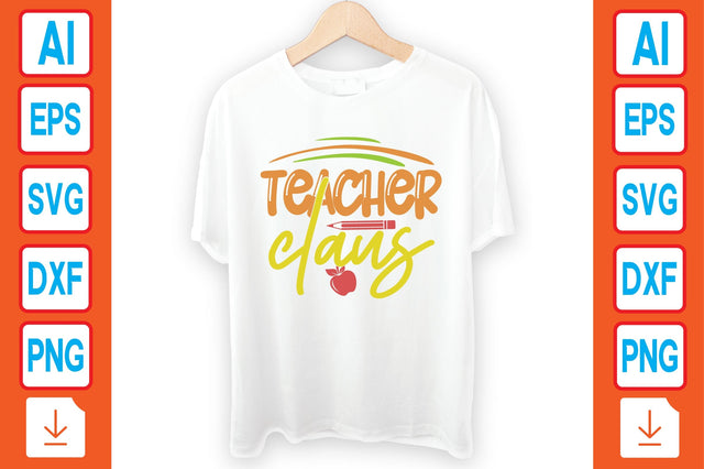 Teacher Claus SVG Craftlabsvg24 