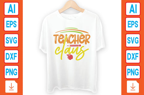 Teacher Claus SVG Craftlabsvg24 