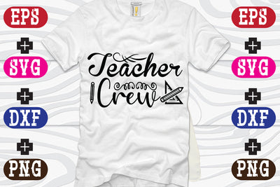 Teacher Crew SVG Nurstore 