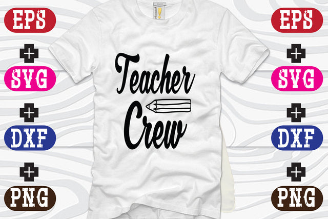 Teacher Crew SVG Nurstore 