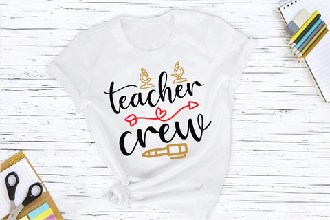 Teacher Crew SVG SVG Creativeart88 