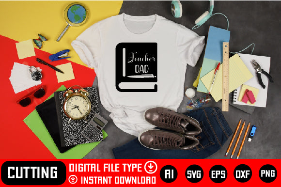Teacher Dad SVG CraftlabSvg29 