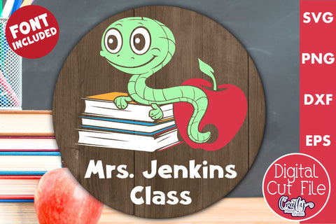 Teacher Door Hanger Svg | Teacher Svg File SVG Crafty Mama Studios 