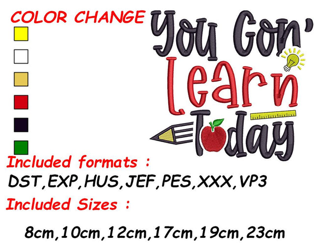 Teacher Embroidery, Elementary Teacher, First Grade Teacher, End of School, School Embroidery Embroidery/Applique DESIGNS SVG Digital Designer 