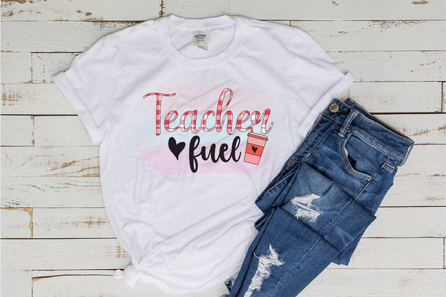 Teacher Fuel Sublimation Sublimation SVGista 