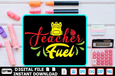 Teacher Fuel SVG Craftlabsvg24 