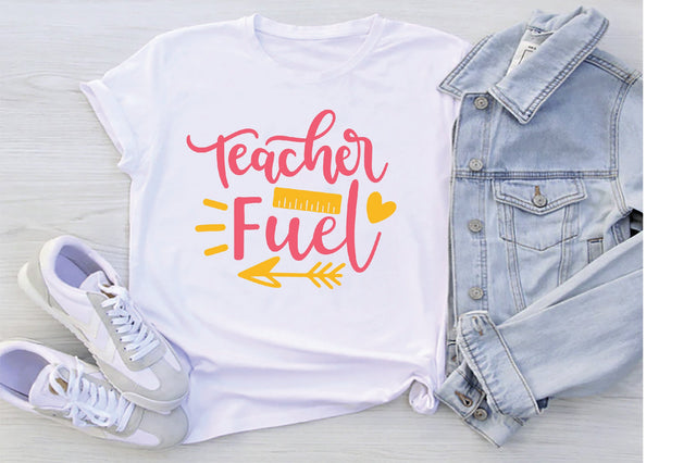 Teacher Fuel SVG Creativeart88 
