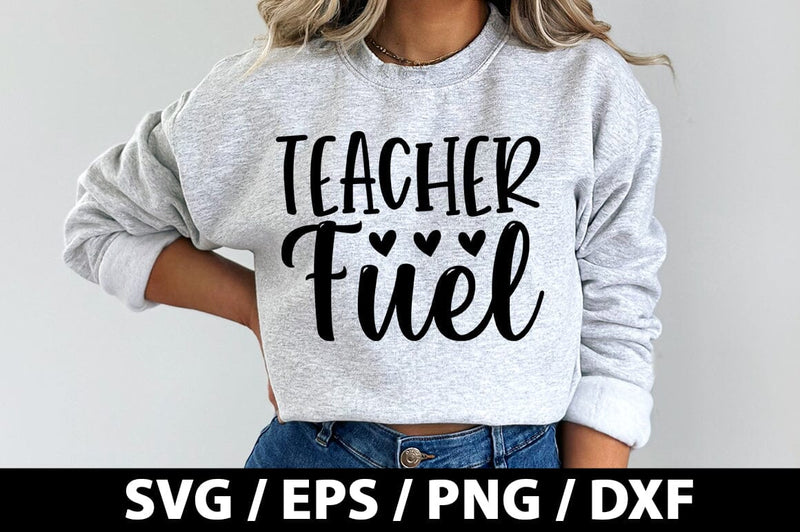 Teacher fuel SVG SVG akazaddesign 