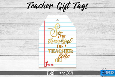 Teacher Gift Tag Sublimation | Teacher Tag PNG Design | Gift Label Sublimation Fly Design 