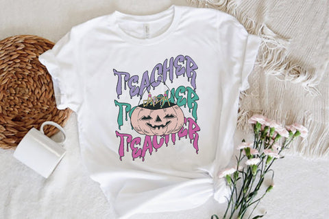 Teacher Halloween Sublimation Sublimation Jagonath Roy 