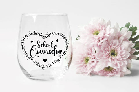 Teacher Heart Shape SVG Bundle SVG DESIGNS DARK 