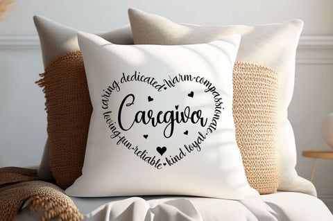 Teacher Heart Shape SVG Bundle SVG DESIGNS DARK 