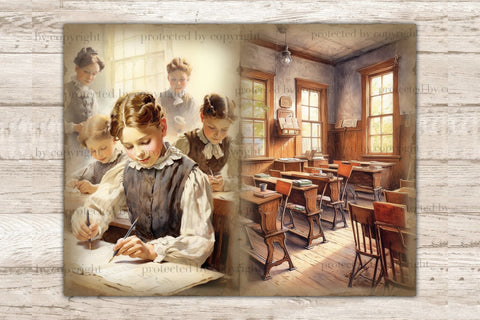 Teacher Junk Journal | Victorian Printables SVG GlamArtZhanna 