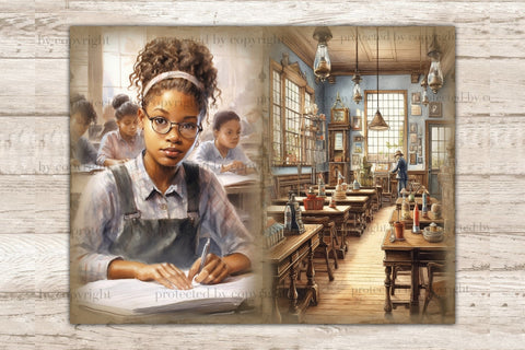 Teacher Junk Journal | Vintage Ephemera SVG GlamArtZhanna 