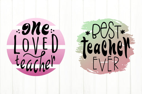 Teacher Keychain Sublimation Bundle. Teacher Quotes PNG Sublimation Olga Terlyanskaya 