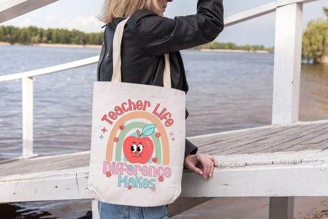 Teacher Life Difference Makes PNG Design Sublimation Rupkotha 