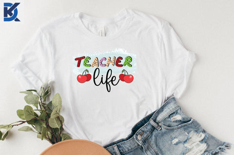 Teacher Life PNG Back to School PNG SVG SVGista 