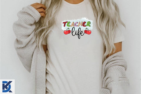 Teacher Life PNG Back to School PNG SVG SVGista 