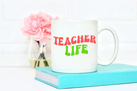 Teacher Life PNG I Teacher Sublimation I Teacher Shirt PNG Sublimation Happy Printables Club 