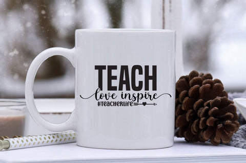 Teacher Life SVG Bundle, Retro Teacher SVG Bundle SVG DESIGNISTIC 