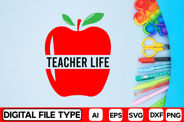 Teacher Life SVG CraftlabSvg29 