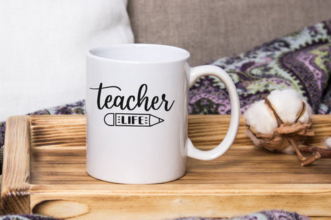Teacher Life SVG Design SVG futivesvg 