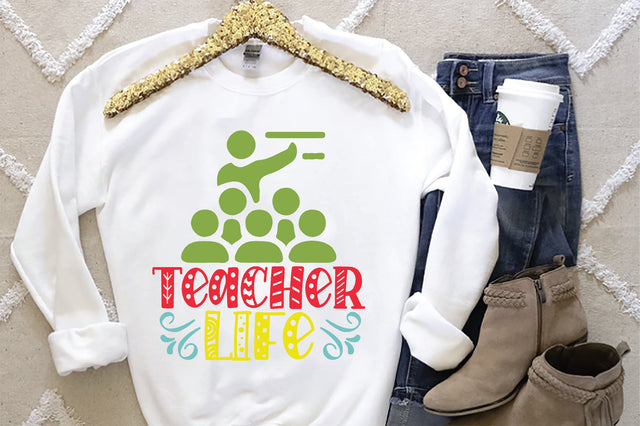Teacher Life SVG SVG Creativeart88 