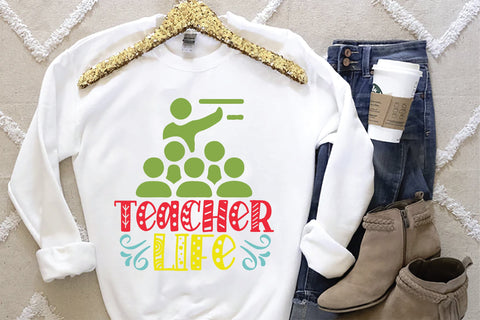 Teacher Life SVG SVG Creativeart88 