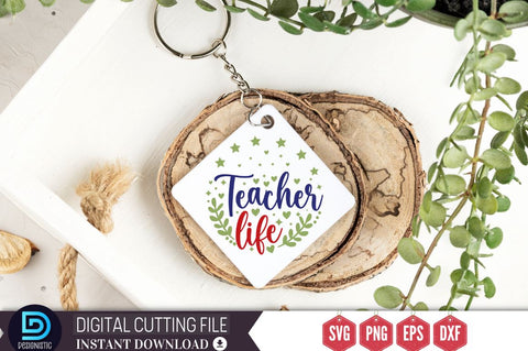 Teacher life SVG SVG DESIGNISTIC 