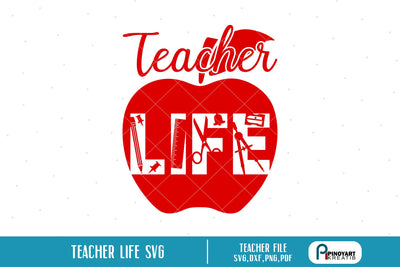 Teacher Life Svg SVG Pinoyart Kreatib 