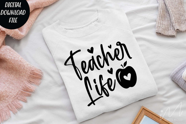 teacher life svg,teacher shirt svg, teacher gift svg,teacher appreciation svg,gift for teacher svg, teacher svg SVG Isabella Machell 