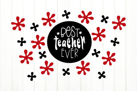 Teacher Life, Teacher Quotes Cold Cup Bundle. Venti Cold Cup SVG Olga Terlyanskaya 