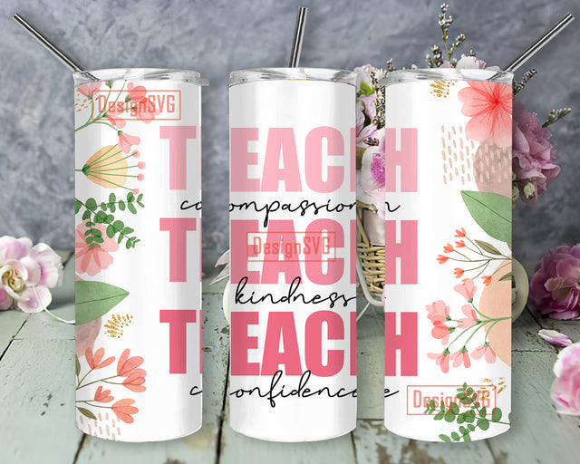 Teacher life Tumbler Design Sublimation Designs Downloads - Teacher 20 oz skinny tumbler sublimation image Design - teacher tumbler png Sublimation DesignSVG 