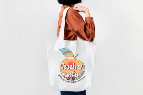 Teacher Life Wake Up Teach Kids Be Awesome Sublimation SVGArt 