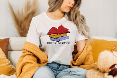 Teacher love inspire Sublimation Sublimation SVGista 