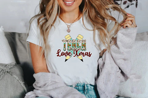 Teacher Love Xmas Sublimation Sublimation Jagonath Roy 