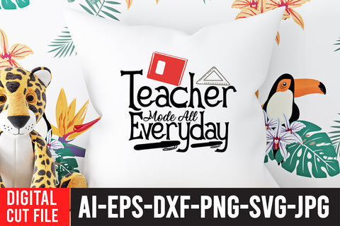 Teacher Mode all Everyday SVG Design SVG BlackCatsMedia 