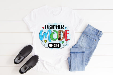 Teacher Mode off, Teacher Sublimation Design Sublimation CraftLabSVG 