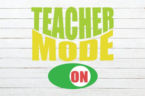 Teacher Mode on SVG Craftlabsvg24 