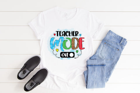 Teacher Mode on | Teacher Sublimation Design Sublimation CraftLabSVG 