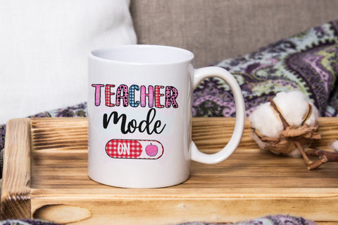 Teacher Mode On, Teacher Sublimation PNG SVG futivesvg 