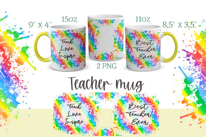 Teacher Mug Sublimation | Mug design png Sublimation VilenaArt 