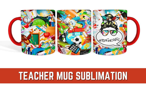 Teacher Mug Sublimation Sublimation SvgOcean 