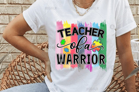 Teacher of a warrior SVG Sublimation Regulrcrative 