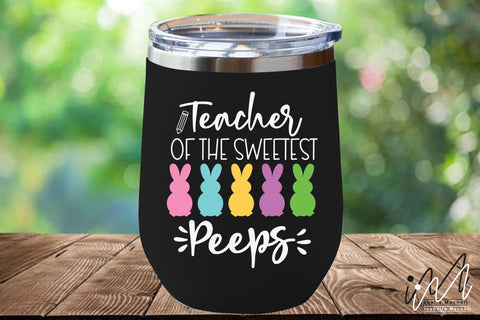 Teacher of the sweetest Peeps svg, Easter teacher svg SVG Isabella Machell 