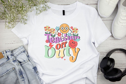 Teacher Off Duty PNG Design Sublimation Rupkotha 