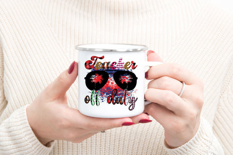 Teacher Off Duty Sublimation SVGArt 