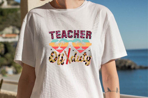 teacher off duty Sublimation SVGArt 