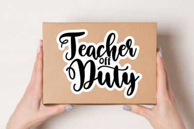 Teacher off Duty SVG nirmal108roy 